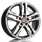 Barzetta Cavallo Hyperblack Pakettiautoihin 7.5x17 jako: 5x112 et: 50