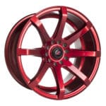 Barzetta Grottesco Candy Red 9x17 jako: 5x114.3 et: 25