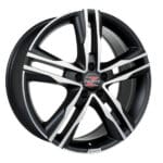 Barzetta Cavallo BlackPolish Pakettiautoihin 8x20 jako: 5x120 et: 48