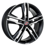 Barzetta Cavallo Black Pakettiautoihin 8x20 jako: 5x120 et: 48