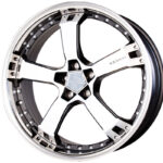 Keskin-Tuning KT10 Matt Black Front Polish Steel Lip 9x17 jako: 5x120 et: 35