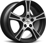 SPATH SP01 Trailer Black Matt Polish 6.5x16 jako:5x112 et:33