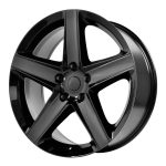 Statusfälgar PR129 Gloss Black 9x20 jako:5x127 et:34