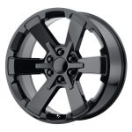 Statusfälgar PR189 Gloss Black 9x22 jako:6x139,7 et:24