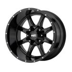 Statusfälgar MO970 Gloss Black With Milled Lip 8x17 jako:5x127/139,7 et:0