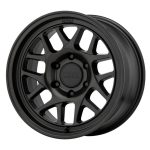 Statusfälgar KM717 Satin Black 8.5x17 jako:6x139,7 et:0