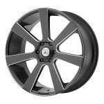Statusfälgar AB15 Satin Black Milled 9x24 jako:6x139,7 et:15