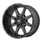 Statusfälgar MO970 Satin Black Milled 10x18 jako:6x135/139,7 et:-24