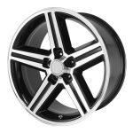 Statusfälgar PR148 Gloss Black Machined 8x20 jako:5x127 et:0
