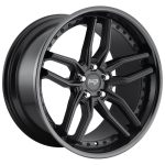 Statusfälgar NC194 GLOSS BLACK MATTE BLACK 8.5x19 jako:5x114,3 et:35