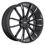 Statusfälgar DC252 GLOSS BLACK MILLED 10x24 jako:6x139,7 et:30