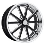 Statusfälgar UC117 GLOSS BLACK MILLED 10.5x20 jako:5x127 et:20