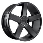 Statusfälgar DC216 GLOSS BLACK 9.5x22 jako:6x139,7 et:19