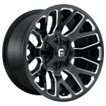 Statusfälgar FC623 GLOSS BLACK MILLED 9x20 jako:6x135/139,7 et:20