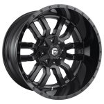 Statusfälgar FC596 MATTE BLACK GLOSS BLACK LIP 9.5x22 jako:6x135/139,7 et:19