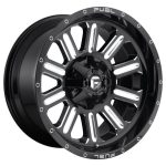 Statusfälgar FC620 GLOSS BLACK MILLED 9x20 jako:8x165,1 et:1