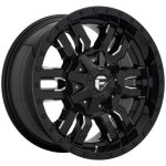 Statusfälgar FC595 GLOSS BLACK MILLED 9.5x22 jako:6x135/139,7 et:19
