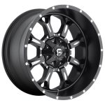 Statusfälgar FC517 MATTE BLACK MILLED 9x20 jako:5x114,3/127 et:1