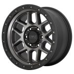 Statusfälgar KM544 Satin Black With Gray Tint 9x17 jako:5x127 et:-12