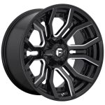 Statusfälgar FC711 GLOSS BLACK MILLED 10x20 jako:6x135/139,7 et:-18