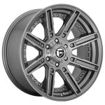 Statusfälgar FC710 BRUSHED GUN METAL TINTED CLEAR 9x20 jako:6x135 et:1