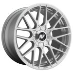 Statusfälgar RC140 GLOSS SILVER 10x19 jako:5x108/114,3 et:35