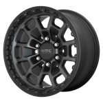 Statusfälgar KM718 Satin Black With Gray Tint 8.5x17 jako:6x139,7 et:0