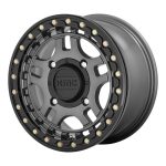 Statusfälgar KS240 Gun Metal With Gloss Black Ring 7x15 jako:4x156 et:38