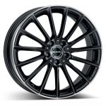 Alcar Standard MAK Komet Gloss Black M.Ring 7.5x17 jako:5x112 et:36