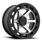 Statusfälgar XD862 RAID SATIN BLACK MACHINED 10x20 jako:5x127 et:-18