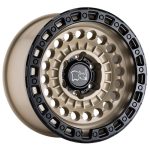 Statusfälgar SENTINEL DESERT SAND W/ BLACK RING 9.5x20 jako:6x114,3 et:12