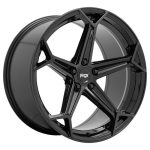 Statusfälgar N258 ARROW GLOSS BLACK 10.5x20 jako:5x114,3 et:40
