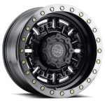 Statusfälgar ABRAMS GLOSS GUN BLACK W/ MACHINED DARK TINT 9.5x18 jako:5x127 et:-18