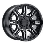 Statusfälgar SLINGSHOT GLOSS BLACK W/ MACHINED FACE 11.5x22 jako:8x180 et:-44