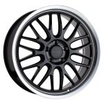 Statusfälgar P4C GLOSS BLACK W/ MACHINED CUT LIP 8.5x20 jako:5x108 et:40