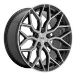 Statusfälgar M262 MAZZANTI GLOSS BLACK BRUSHED FACE 10x22 jako:5x112 et:20