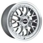 Statusfälgar RC155 GLOSS SILVER MACHINED 8.5x18 jako:5x112 et:45