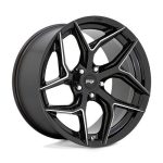 Statusfälgar M266 TORSION GLOSS BLACK MILLED 10.5x20 jako:5x114,3 et:40
