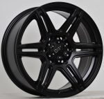 Statusfälgar D47 Flatblack 8x18 jako:5x118 et:38