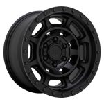 Statusfälgar CONVOY MATTE BLACK 8.5x17 jako:6x139,7 et:-10