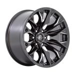 Statusfälgar D803 FLAME GLOSS BLACK MILLED 10x20 jako:6x135 et:-18