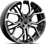 GMP Matisse Matt Anthracite Diamond 6.5x16 jako:5x112 et:45