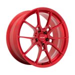 Statusfälgar T113 KANAN BRUSHED CANDY RED 10x20 jako:5x114,3 et:45