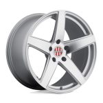 Statusfälgar BADEN SILVER W/ MIRROR CUT FACE 11x19 jako:5x130 et:55