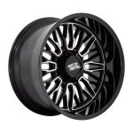 Statusfälgar MO809 STINGER GLOSS BLACK MACHINED 10x20 jako:6x135/139,7 et:-18