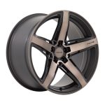 Statusfälgar M271 TERAMO MATTE BLACK W/ DOUBLE DARK TINT FACE 11x20 jako:5x115 et:20