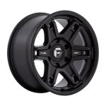 Statusfälgar D836 SLAYER MATTE BLACK 8.5x17 jako:6x135 et:1