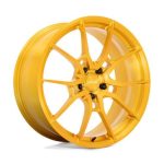 Statusfälgar T112 KANAN BRUSHED CANDY GOLD 12x21 jako:5x120 et:45