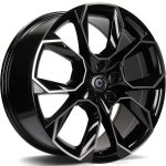 Statusfälgar Beast Black Front Polished 8x18 jako:5x112 et:43