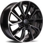 Statusfälgar Dynasty Black Front Polished 7x17 jako:5x114,3 et:40